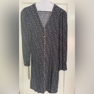 Rouje navy floral dress